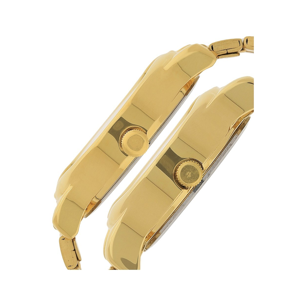 Titan NN15802490YM05 Bandhan Couple Analog Watch