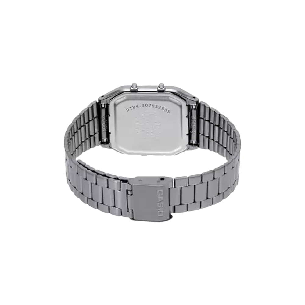 Casio Vintage Series Analog-Digital White Dial Unisex Watch D183