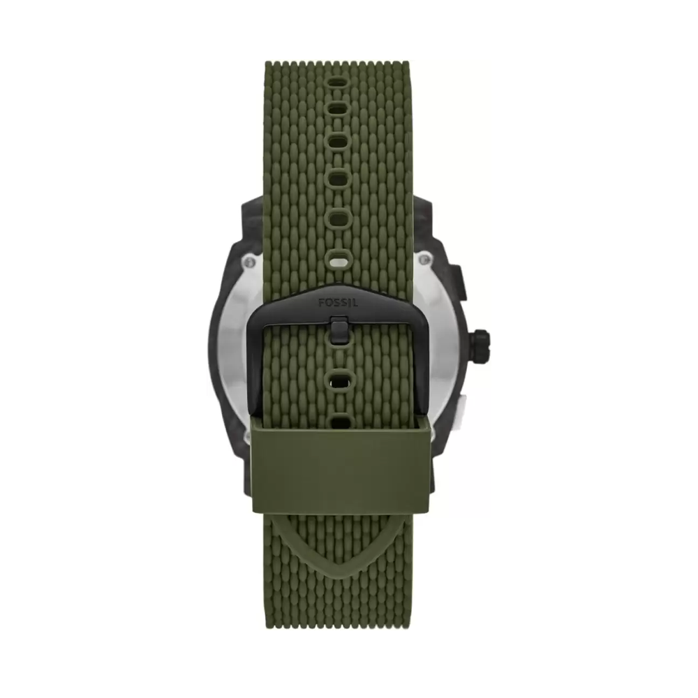 Fossil Machine Analog Green Dial Men's Watch - FS5872