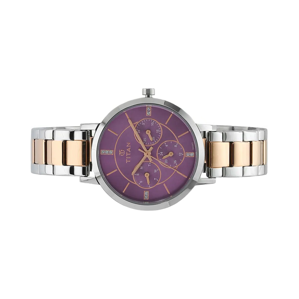 Titan purple dial watch online