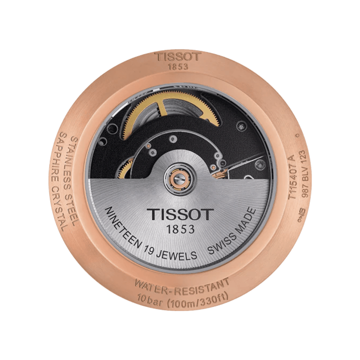 Tissot T1154073705100 T-Race Round Analog Black Dial Men's Watch