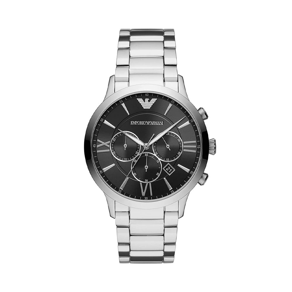 Emporio Armani Giovanni Analog Black Dial Men's Watch-AR11208