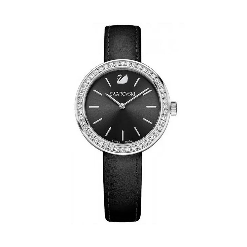 Swarovski Ladies Swarovski Crystal Daytime Black Watch 5172176