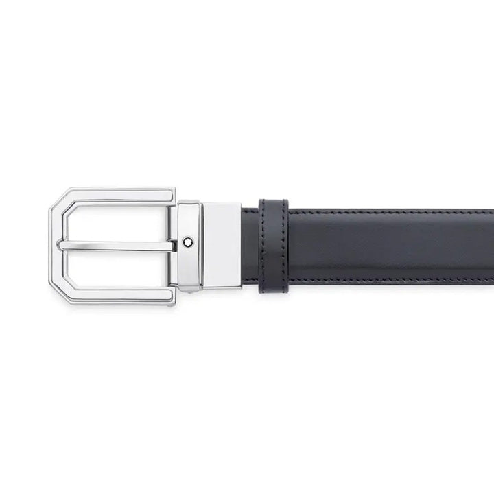 Montblanc 111092 Reversible Leather Belt (30mm) – Black/Brown