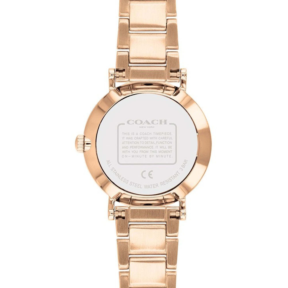 Buy COACH Womens 34 mm Cary Mother of Pearl Dial Stainless Steel Analog  Watch - CO14503831W | Shoppers Stop