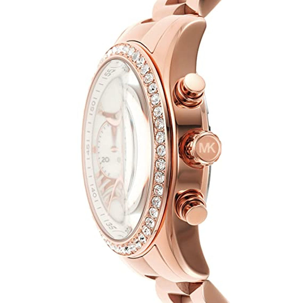 Michael kors pink 2025 dial watch