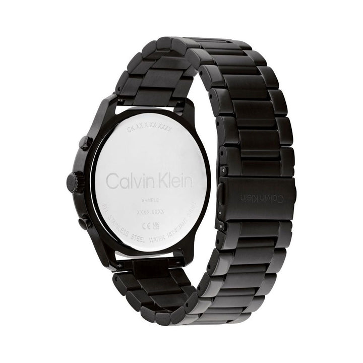 Calvin Klein Sport Multi-Function Black Dial Stainless Steel Analog Watch for Men - 25200209