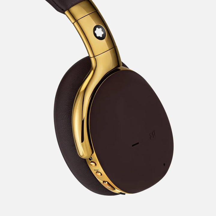 Mont Blanc MB 01 Smart Travel Over-Ear Headphones Brown 127674