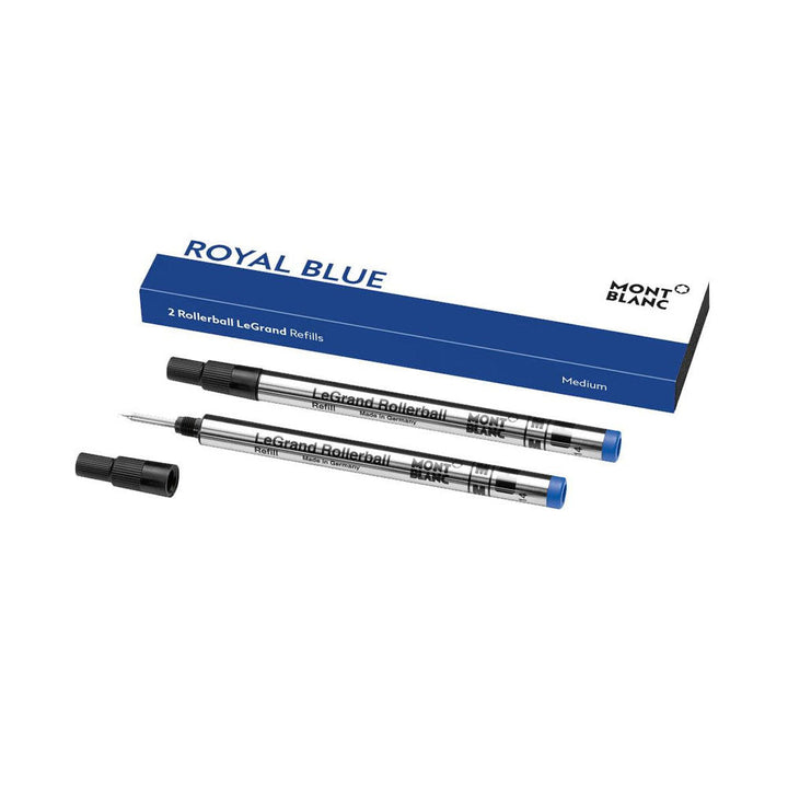 Mont Blanc Legrand Roller Pen Refill Medium Royal Blue 124503