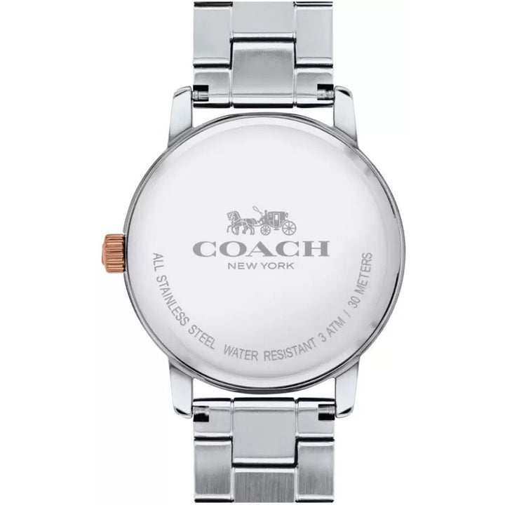 Coach Watches Grand Two Toned - Gold And Silver Stainless Steel Ladies Watch Nco14502930