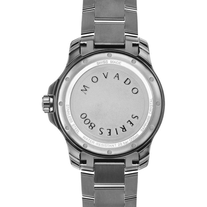 Movado 2600159 Series 800 Swiss Quartz Blue Watch For Men