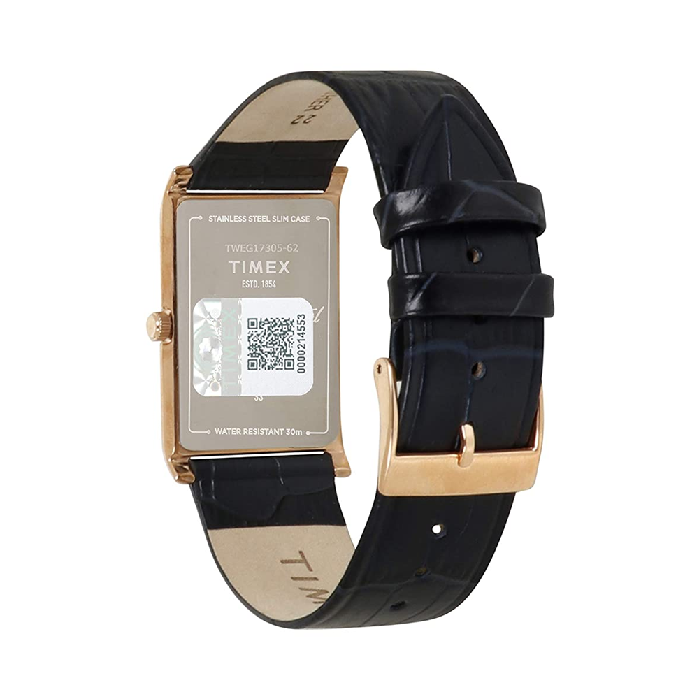 Timex Sapphire Crystal Analog Black Dial Men's Watch-TWEG17305
