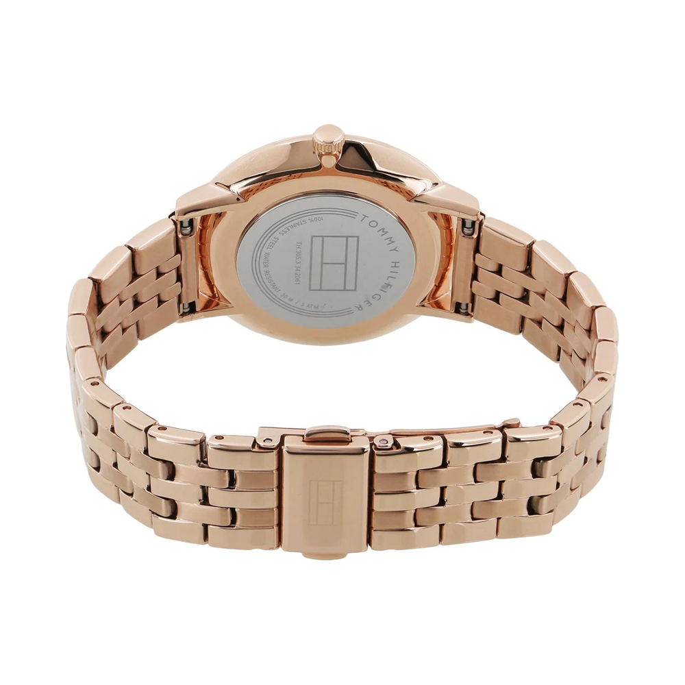 Tommy Hilfiger Quartz Analog Silver Dial Stainless Steel Strap Watch for Women