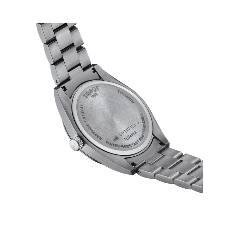 TISSOT T1274104408100 T-CLASSIC GENTLEMAN TITANIUM WATCH