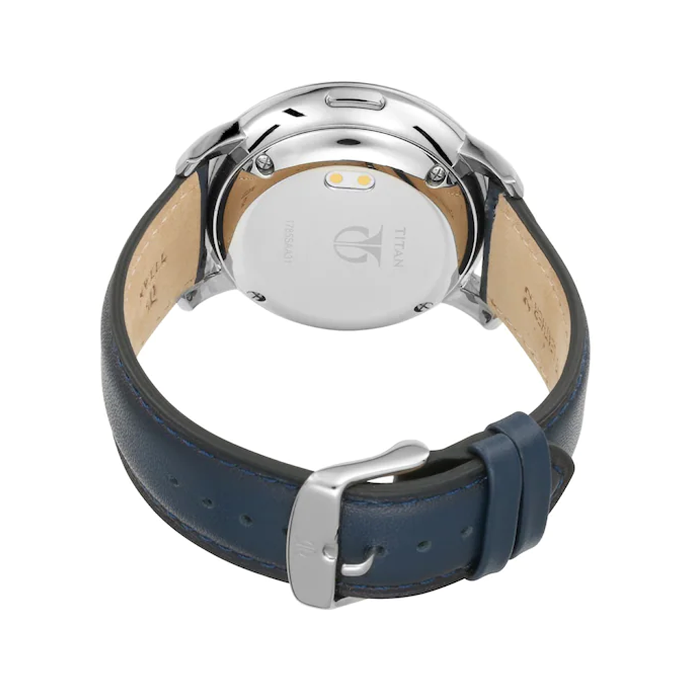 Titan connected blue dial 2025 smart watch