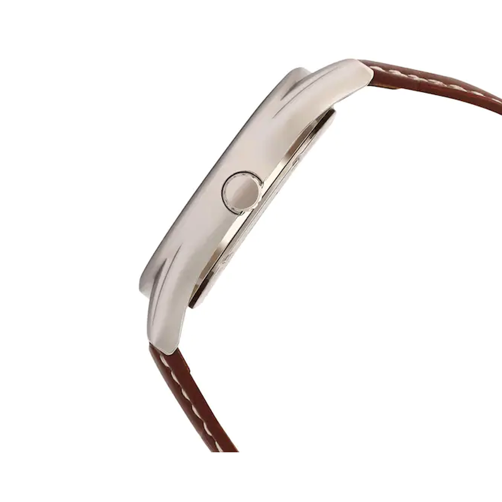 TITAN Octane Silver Dial Leather Strap Men s Watch NK9322SL03 The Watch Factory