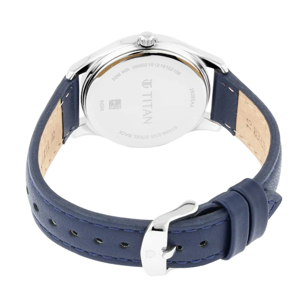 Titan Neo Analog Blue Dial Women's Watch 2639SL02