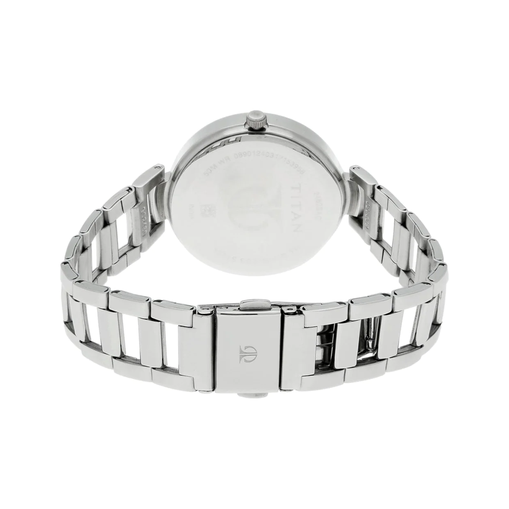 Titan NL2480SM05 Purple Analog Watch For Women