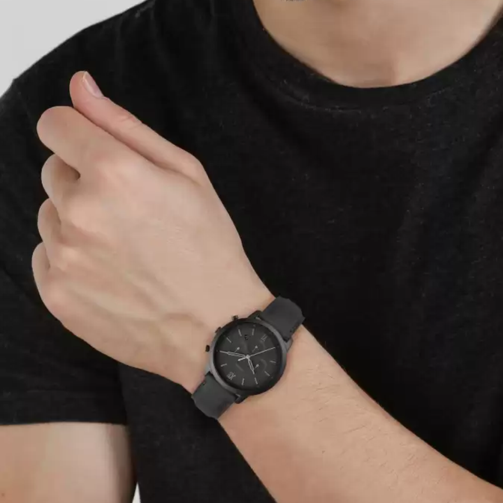 Fossil FS5503 Neutra Analog Black Dial Men's Watch