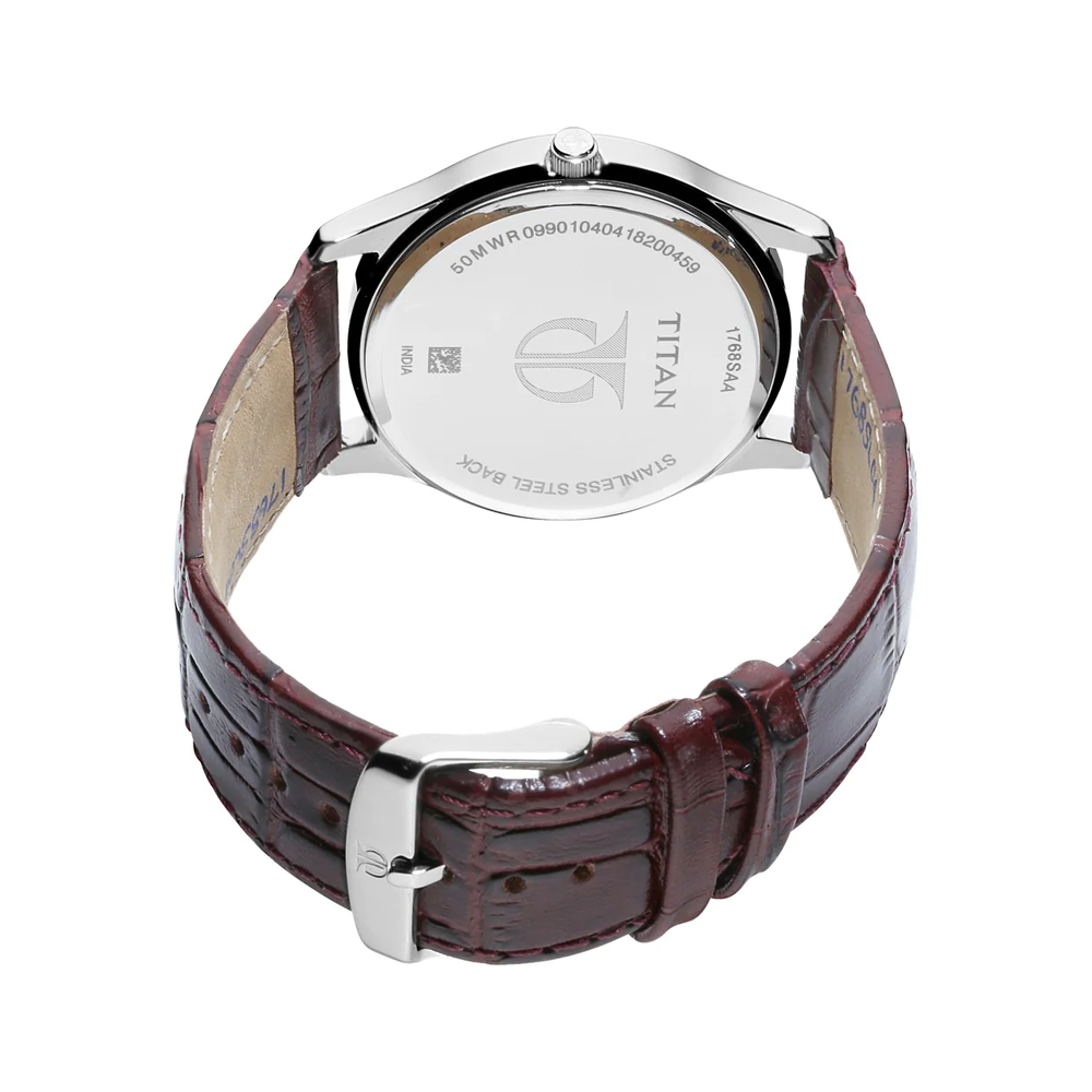 Titan NL1768SL04 Retrograde Analog Watch For Men