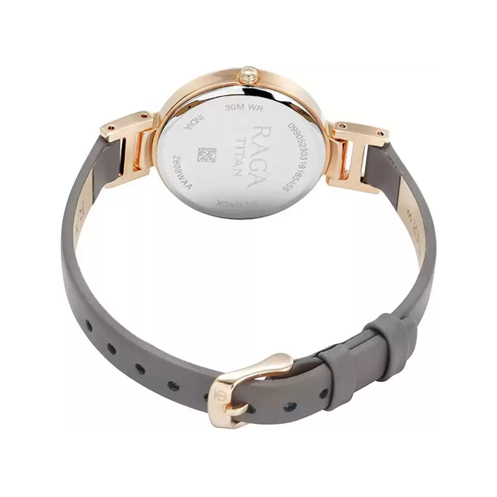 Titan Raga Viva Analog Rose Gold Dial Women's Watch 2608WL01