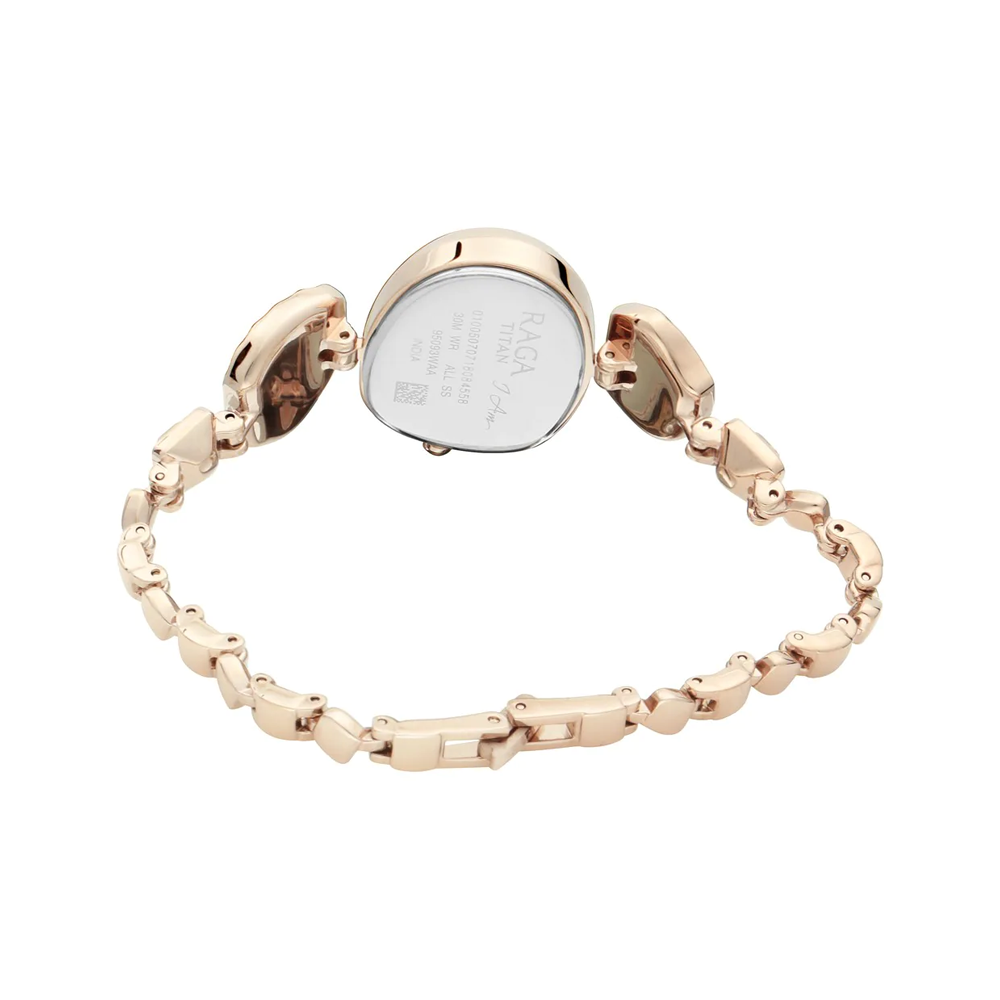 TITAN Womens Raga Mother Of Metallic Analogue Watch 95093WM01 The Watch Factory