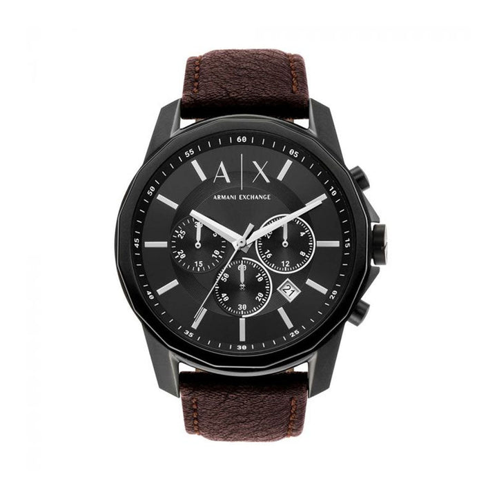 Armani exchange Men Round Black Watches  AX1732