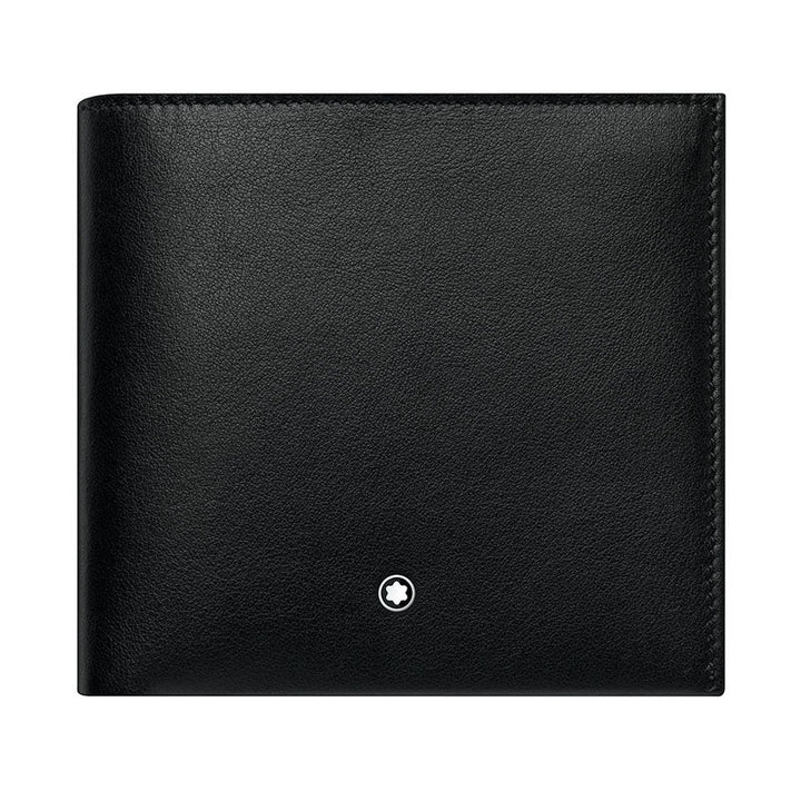 MONT BLANC Nightflight 8CC Leather Wallet- Black 118276