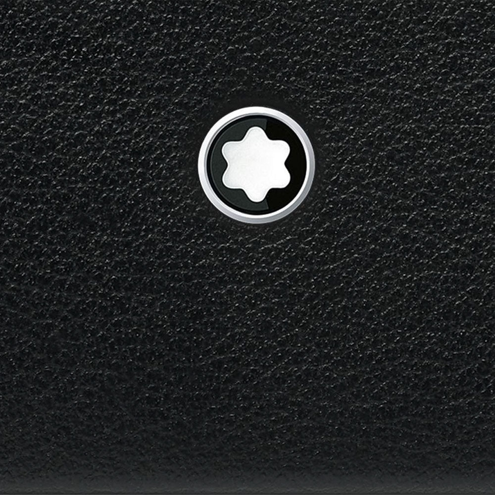 MONT BLANC Nightflight 8CC Leather Wallet- Black 118276