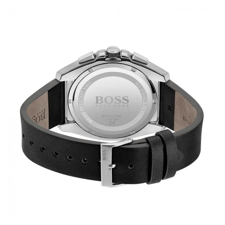 Hugo Boss Men Grandmaster Round Black Watches 1513881