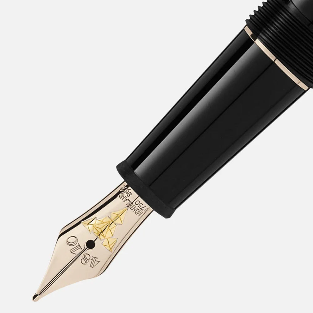 Meisterstück Gold-Coated Fountain Pen - Luxury Fountain pens – Montblanc® CO