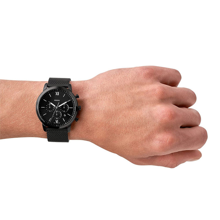 Fossil Neutra Analog Black Dial Men Standard Watch - FS5707