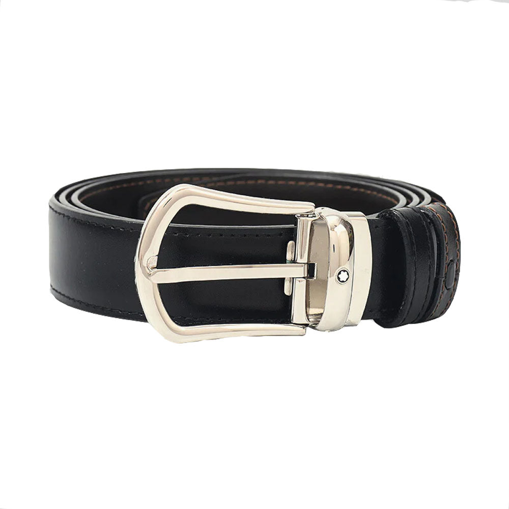 Mont Blanc Leather Belt Gift Set 124174