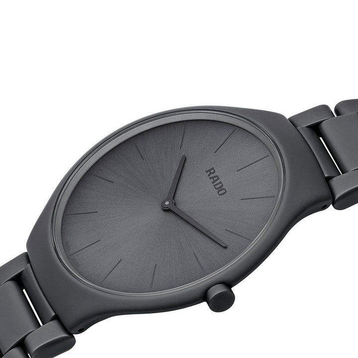 Rado True Thinline Les CouleursÂ™ Le Corbusier Iron Grey 32010 R27091612 Unisex Watch