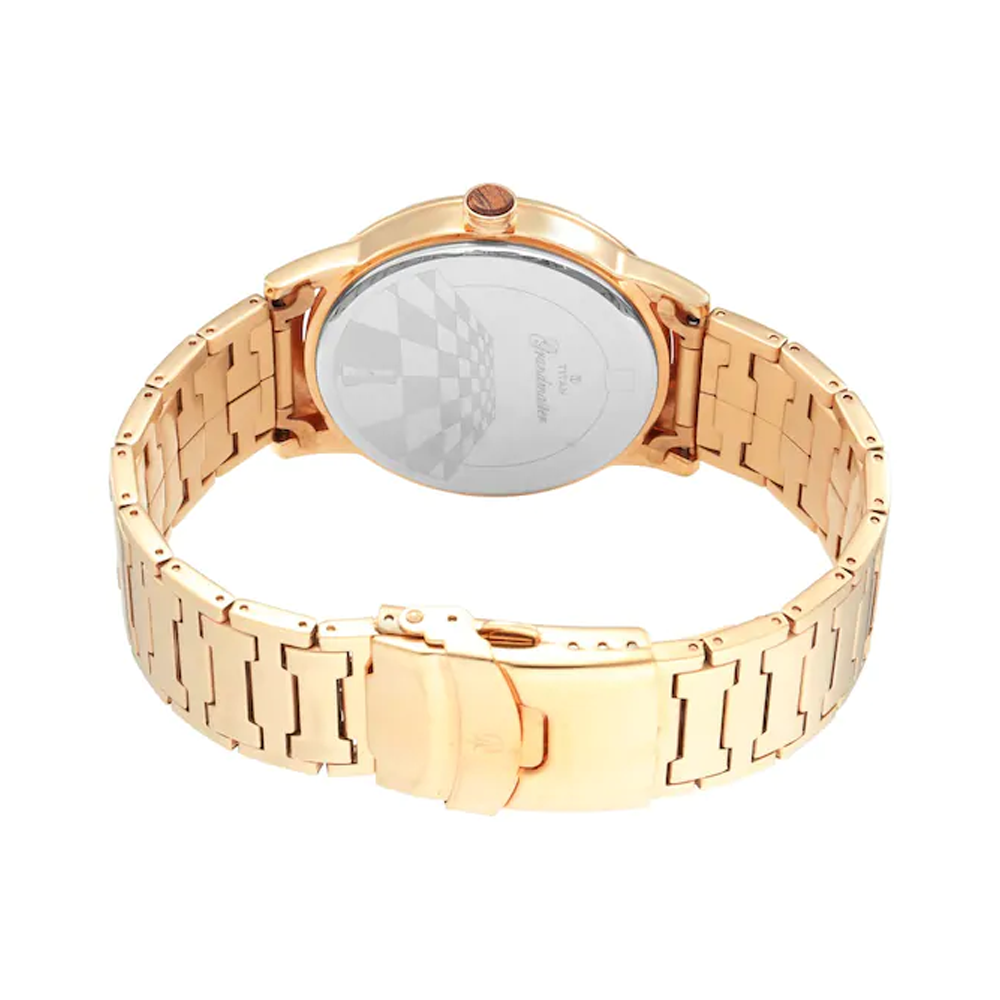 Titan Grandmaster Analog Silver Dial Men's Watch 1792WM01