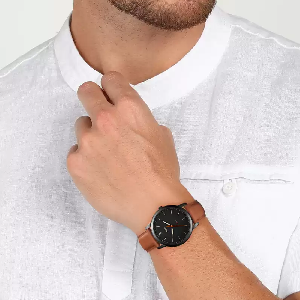 Fossil minimalist sales slim watch