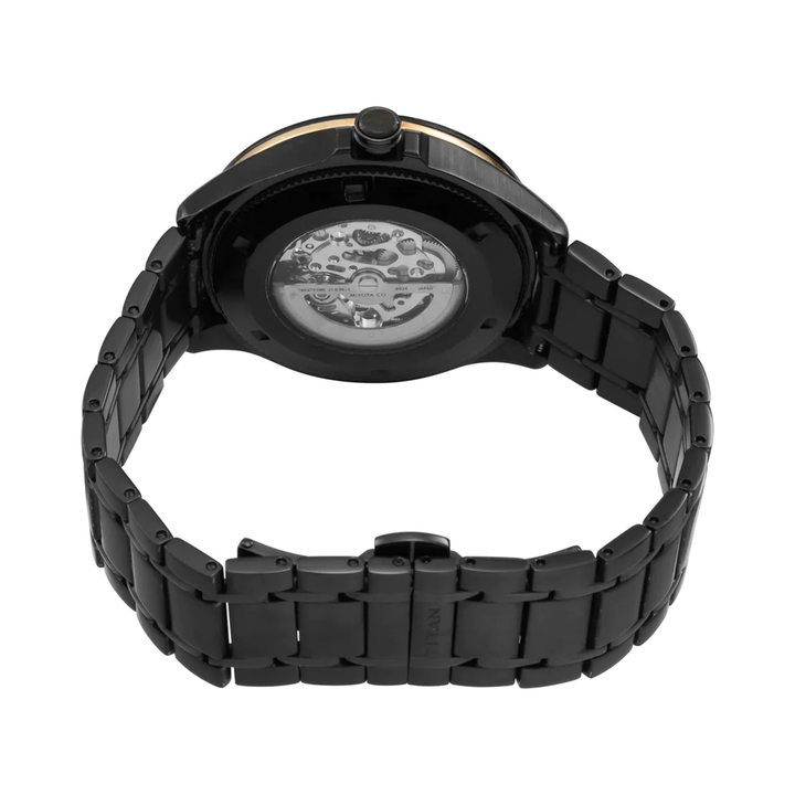 Titan Grandmaster Analog Black Dial Men's Watch 1793KM02