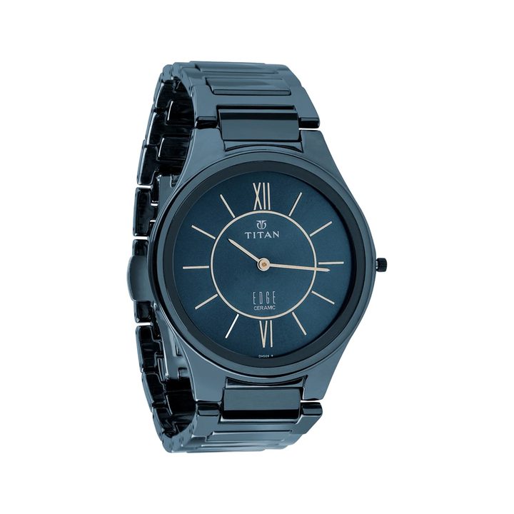 Titan NN1696QC03 Edge Ceramic Analog Watch For Men