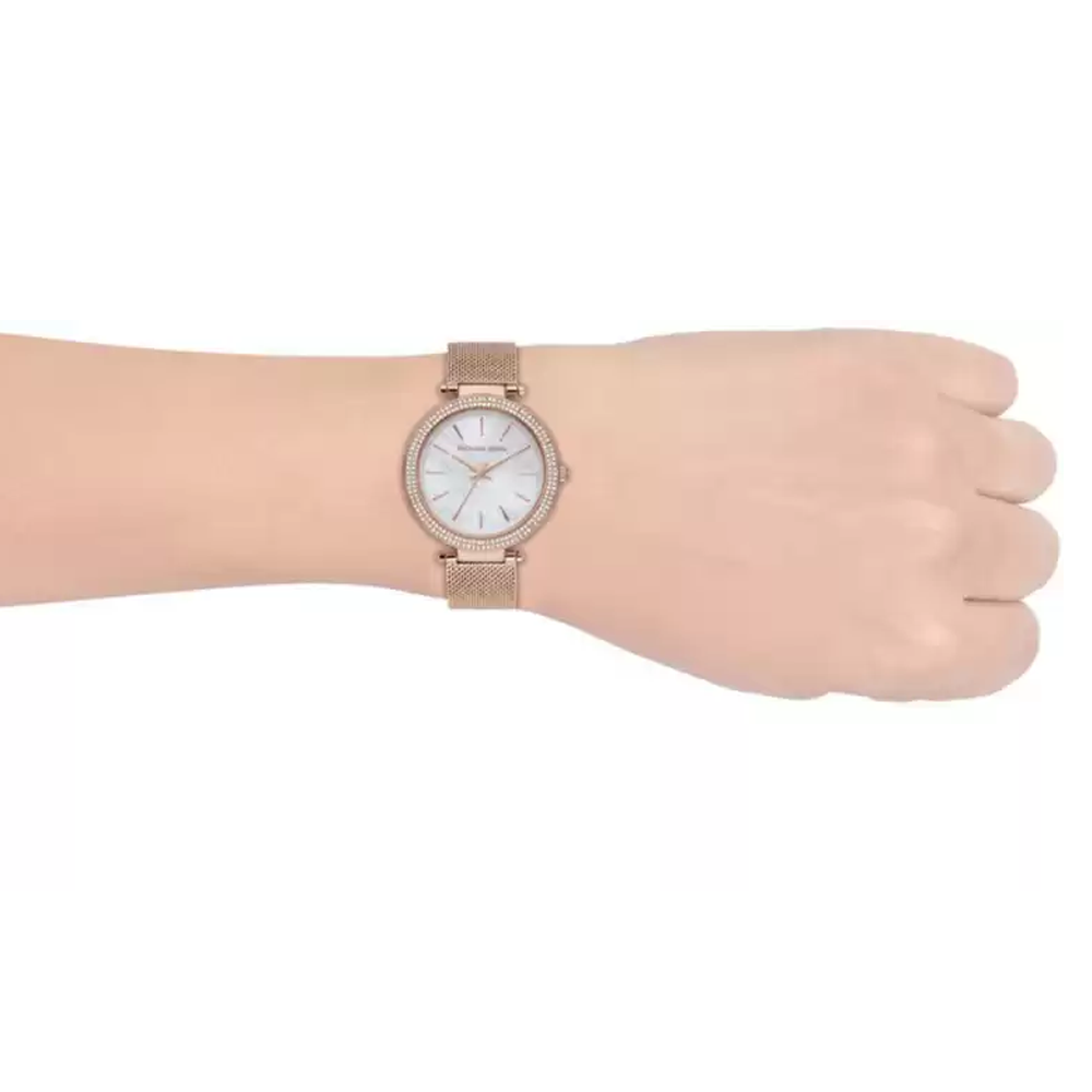 Michael Kors darci Analog White Dial Women's Watch-MK4519