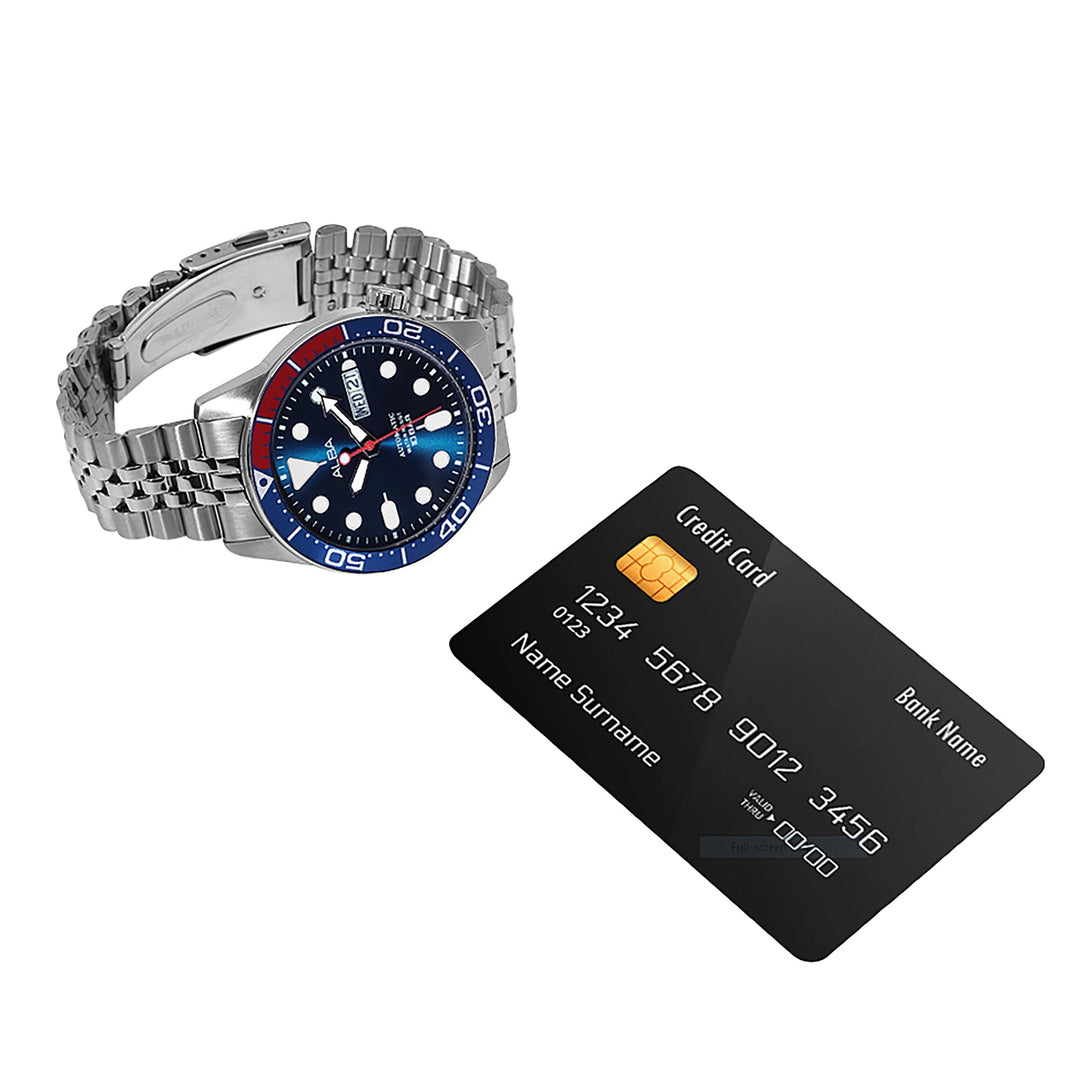 Alba AL4191X1 Dual Tone Bezel Mechanical Watch