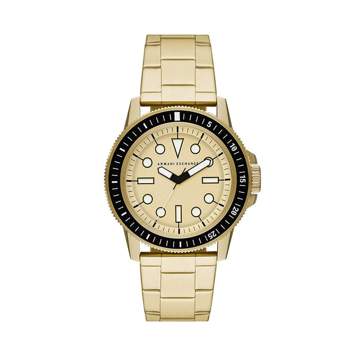 Armani Exchange Analog Gold Dial Men's Watch-AX1854