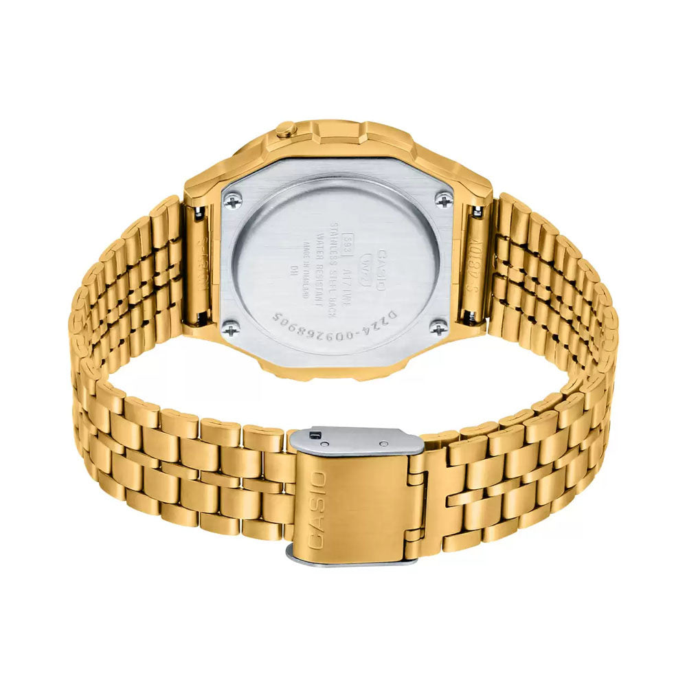 Casio Fashion Men's Watch MTP-1170N-7A Gold Plated Stainless Steel Str –  indaystoreonline