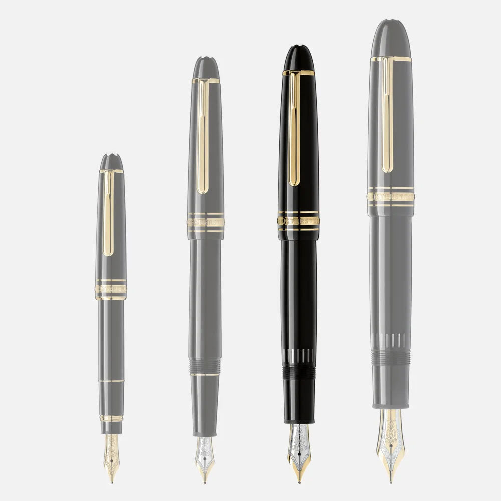 Mont Blanc Meisterstuck LeGrand Black Fountain Pen 13661 The