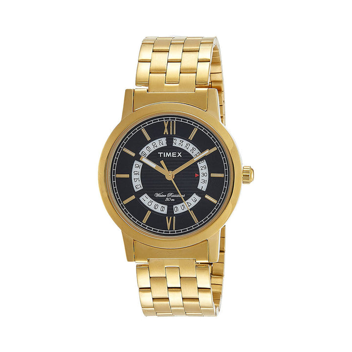 Timex Analog Black Dial Men's Watch-TW000T127