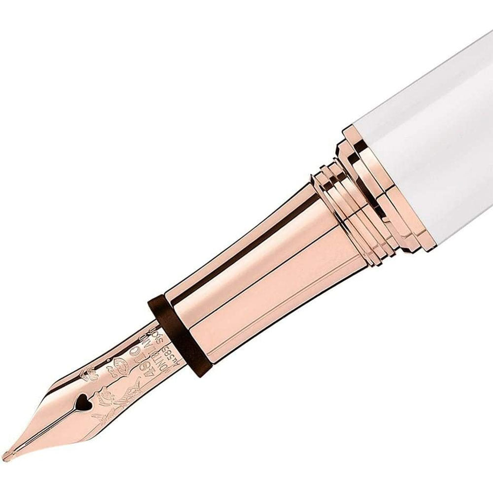 Mont Blanc117884 Muses Marilyn Monroe Special Edition Pearl Fountain Pen