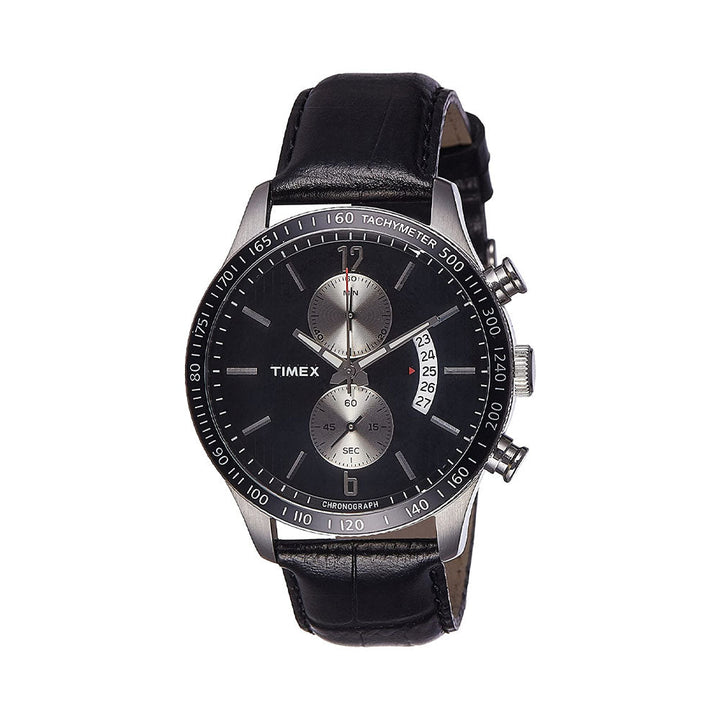 Timex E Class Analog Black Dial Men's Watch-TWEG14900