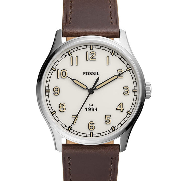 Fossil Dayliner Analog Cream Dial Men's Watch-FS5927
