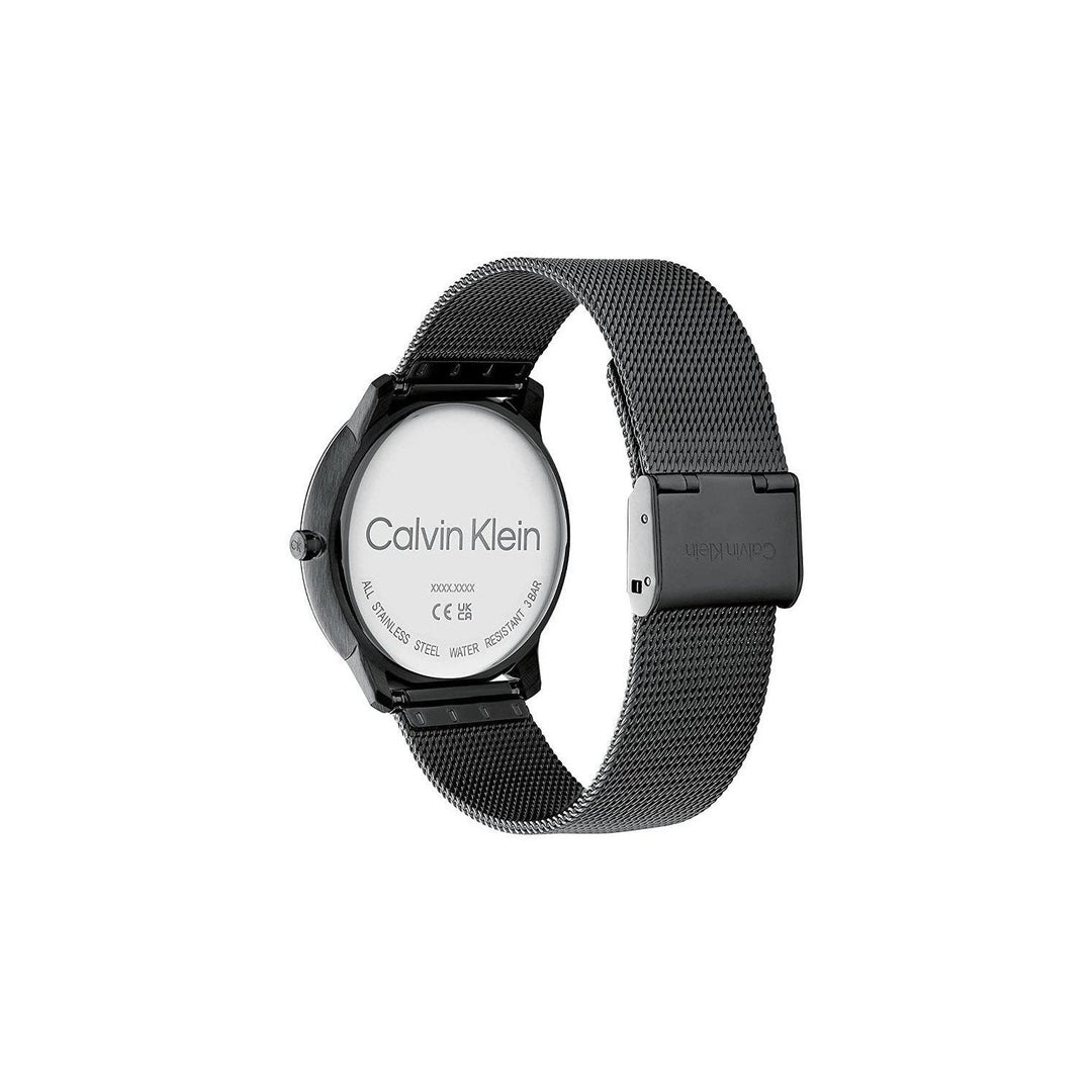 CALVIN KLEIN Iconic MESH-40MM Analog Black Dial Unisex's Watch-25200028