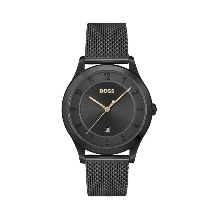Hugo Boss Purity Black Steel Qtz Watch 1513986