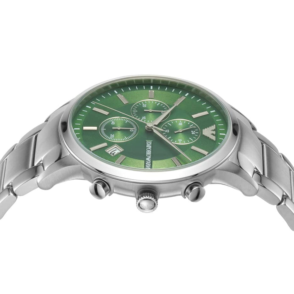 ® Dial Men\'s Factory Analog Emporio Green – Armani Watch The Watch-AR11507